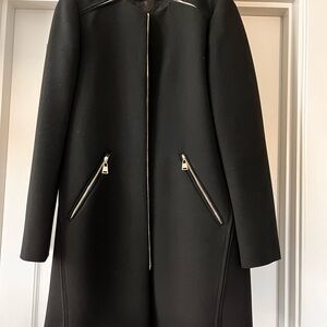 Zara Black Women's Coat, size small
